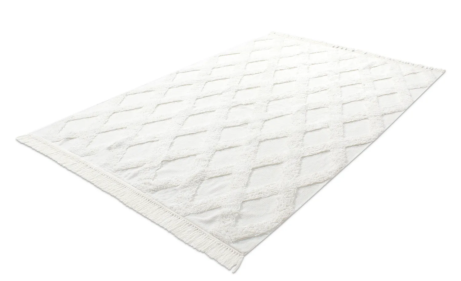 Tapetes felpudos - Pamplona Natural Cotton Shaggy (offwhite)