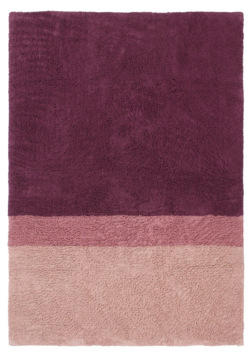 Tapetes felpudos - Pione Natural Cotton Shaggy (rosa)