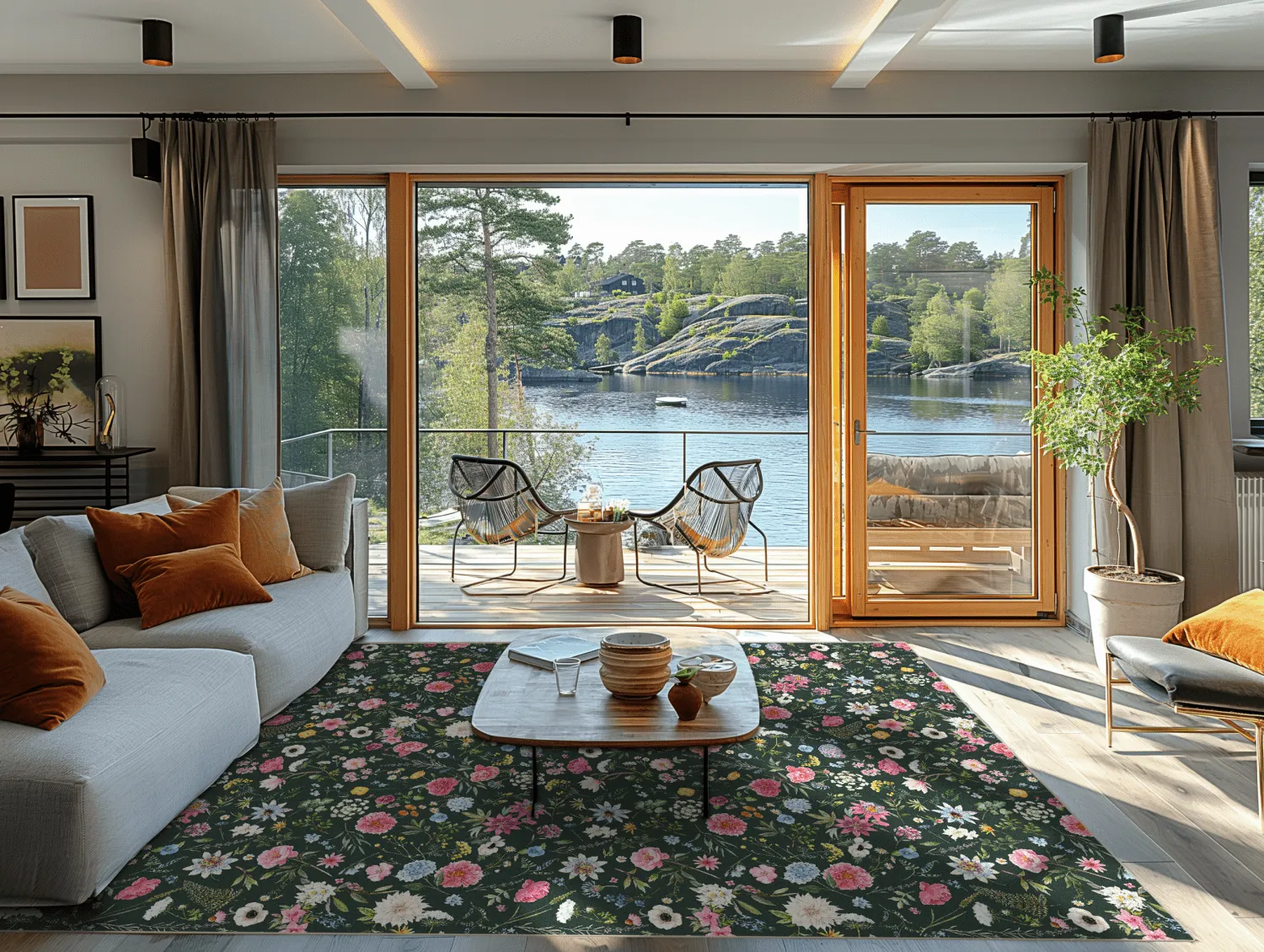 Tapete Wilton - Polly (rosa/multi)