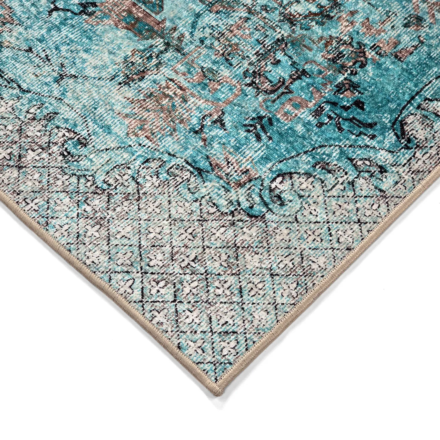 Tapete Wilton - Rosalie (azul)