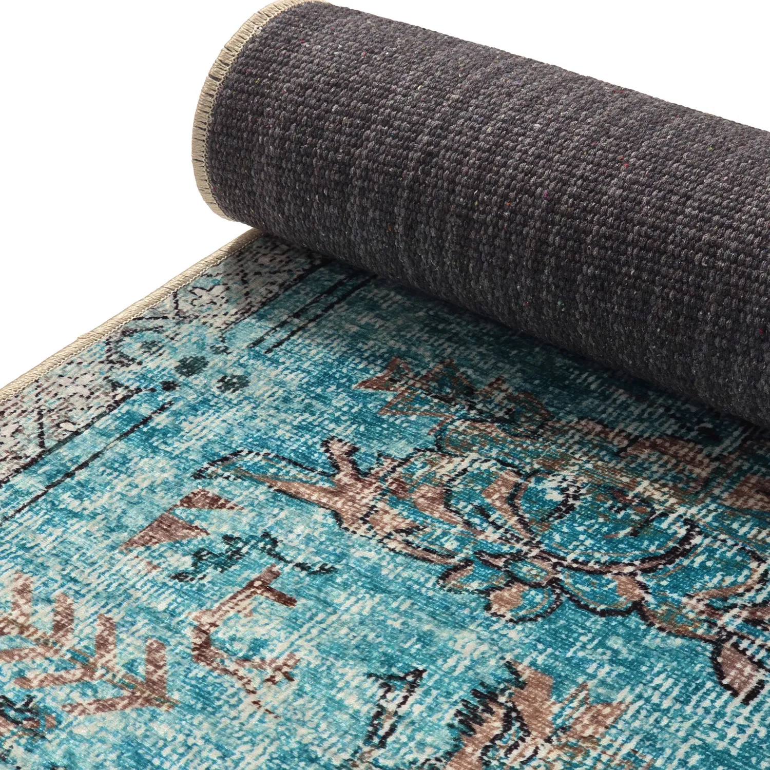 Tapete Wilton - Rosalie (azul)