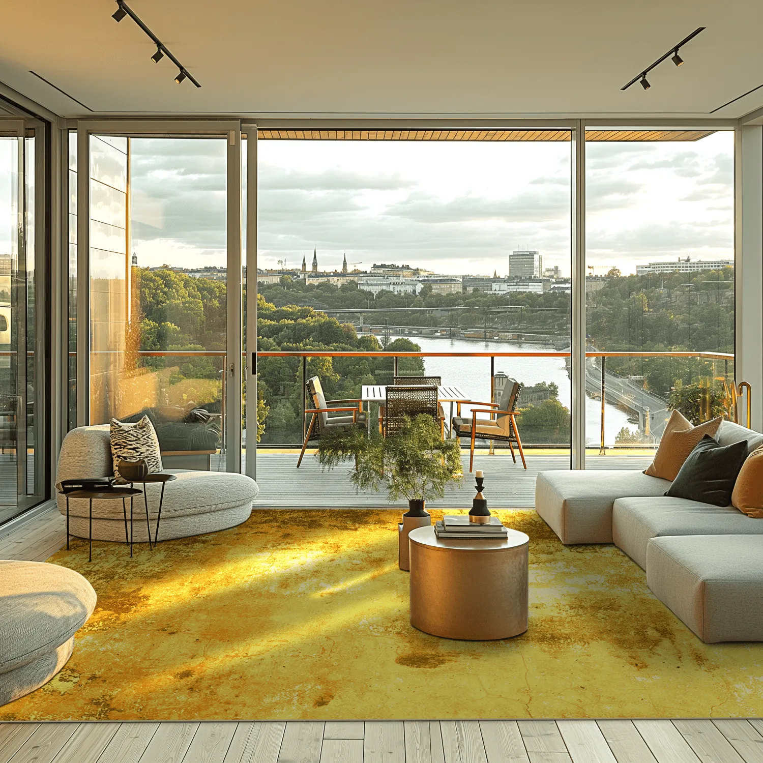 Tapete Wilton - Salitto (dourado)