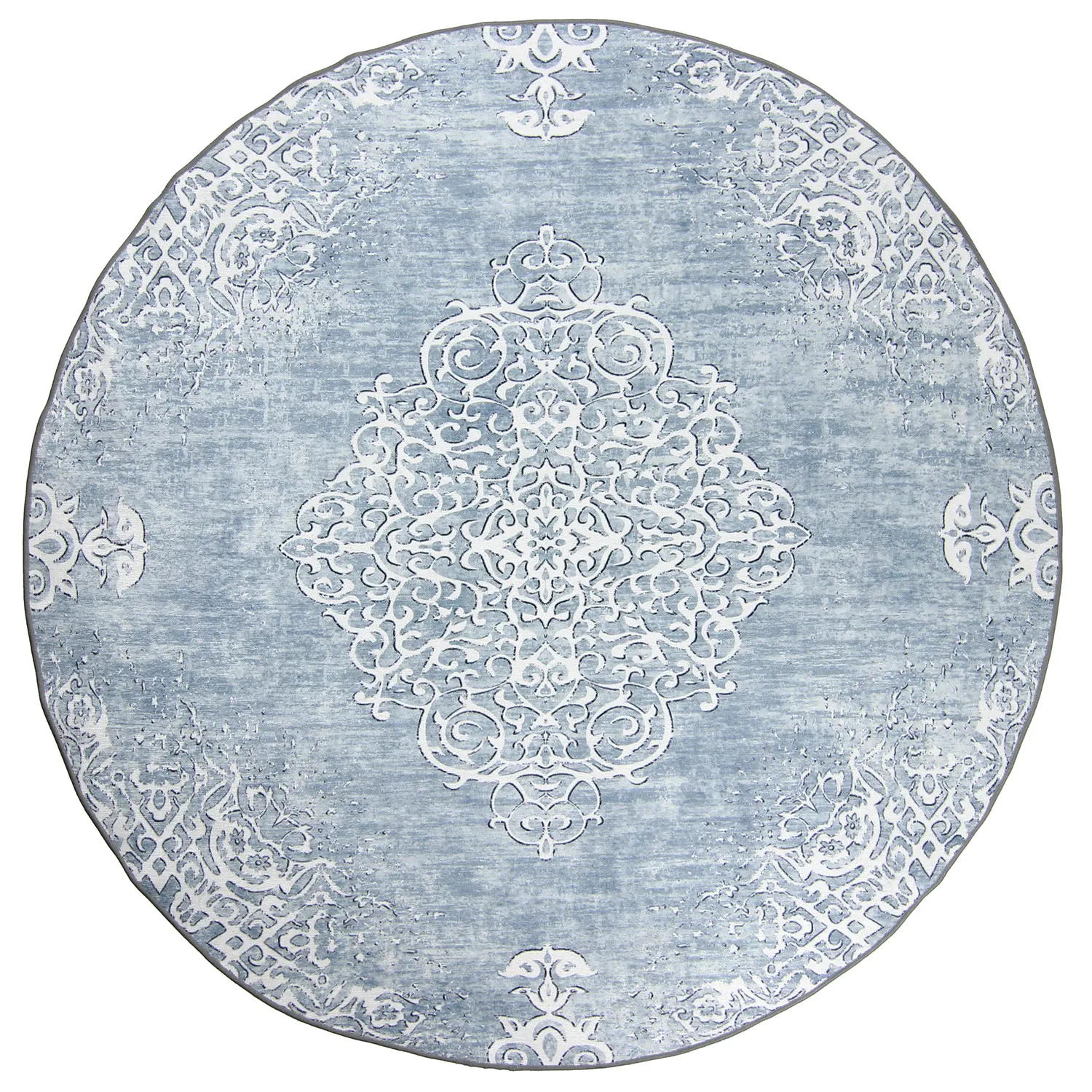 Tapete redondo - Santi (azul)