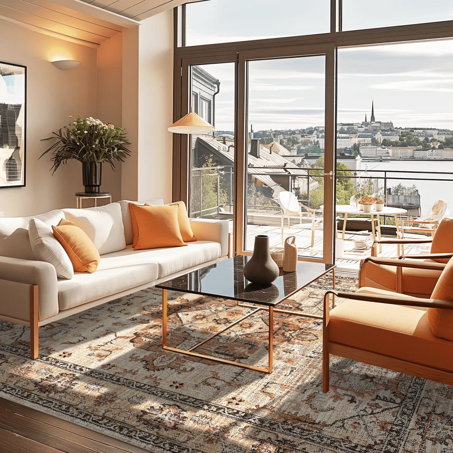 Tapete Wilton - Siliana (bege)