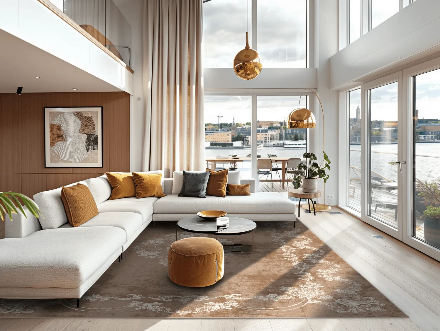 Tapete Wilton - Taknis (bege)