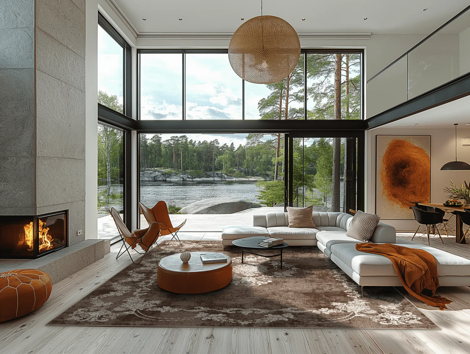 Tapete Wilton - Taknis (marrom)