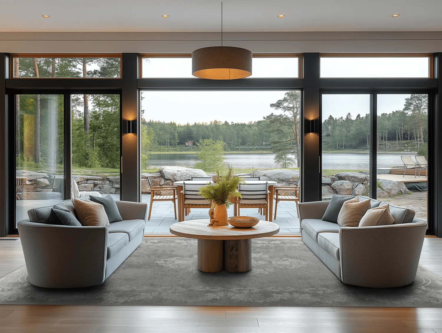 Tapete Wilton - Taknis (cinza)