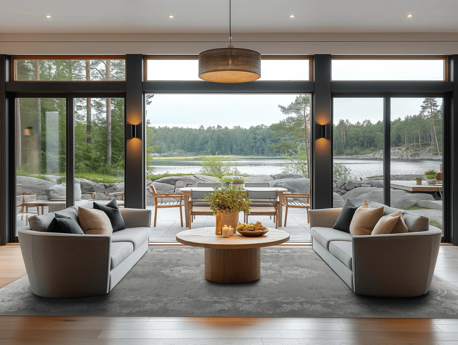 Tapete Wilton - Taknis (cinza)