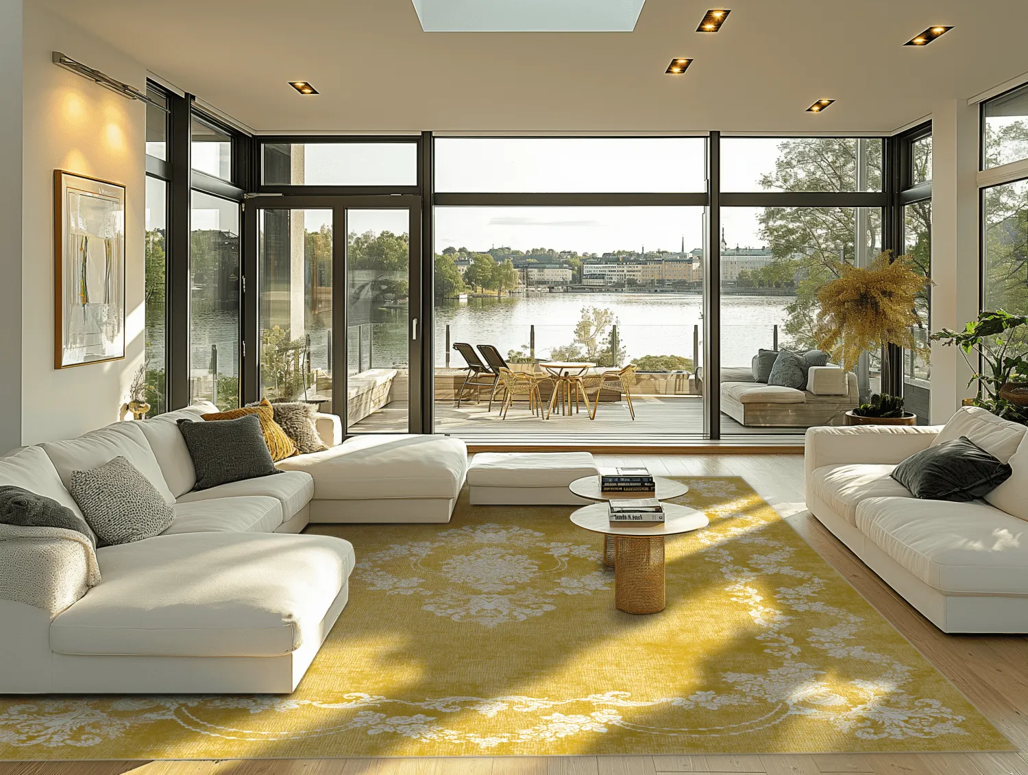 Tapete Wilton - Taknis (amarelo)