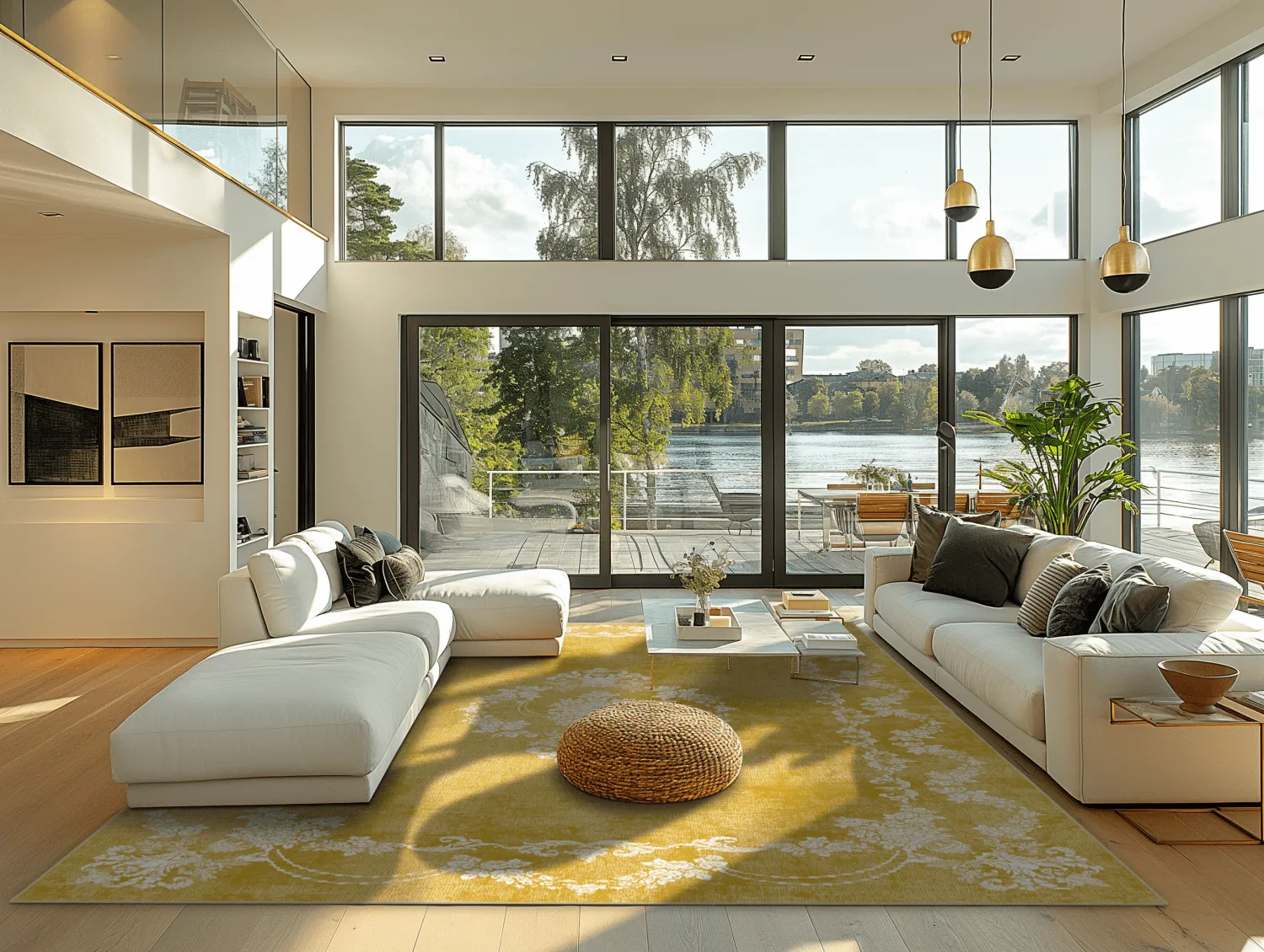 Tapete Wilton - Taknis (amarelo)