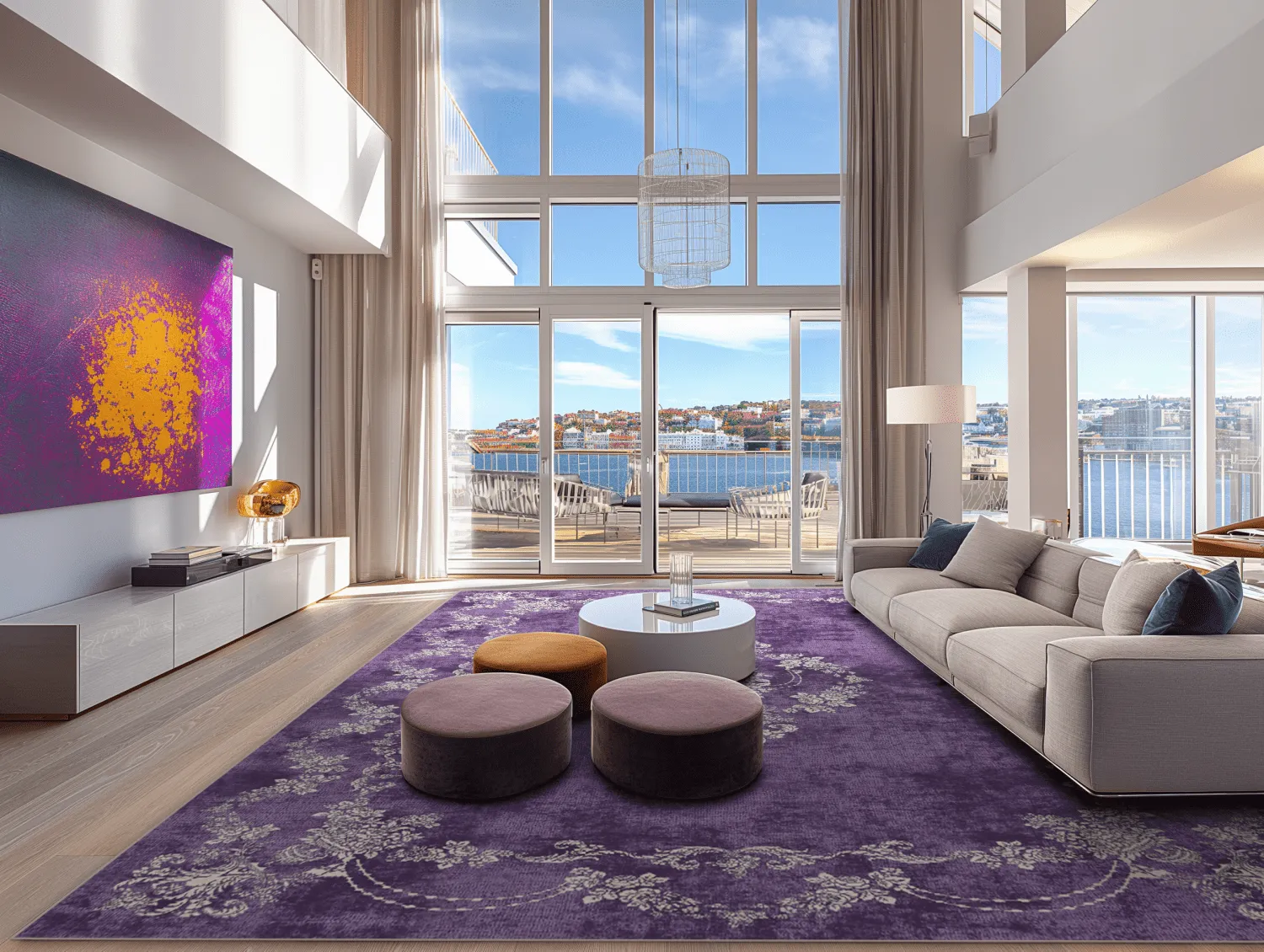 Tapete Wilton - Taknis (roxo)