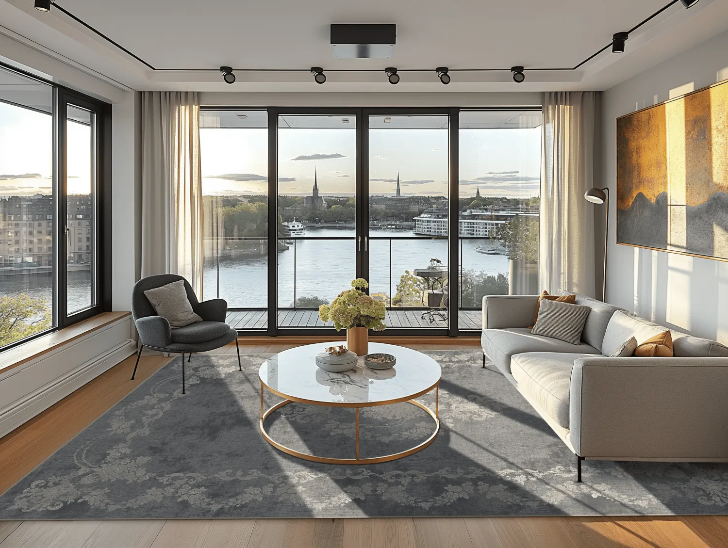 Tapete Wilton - Taknis (cinza escuro)