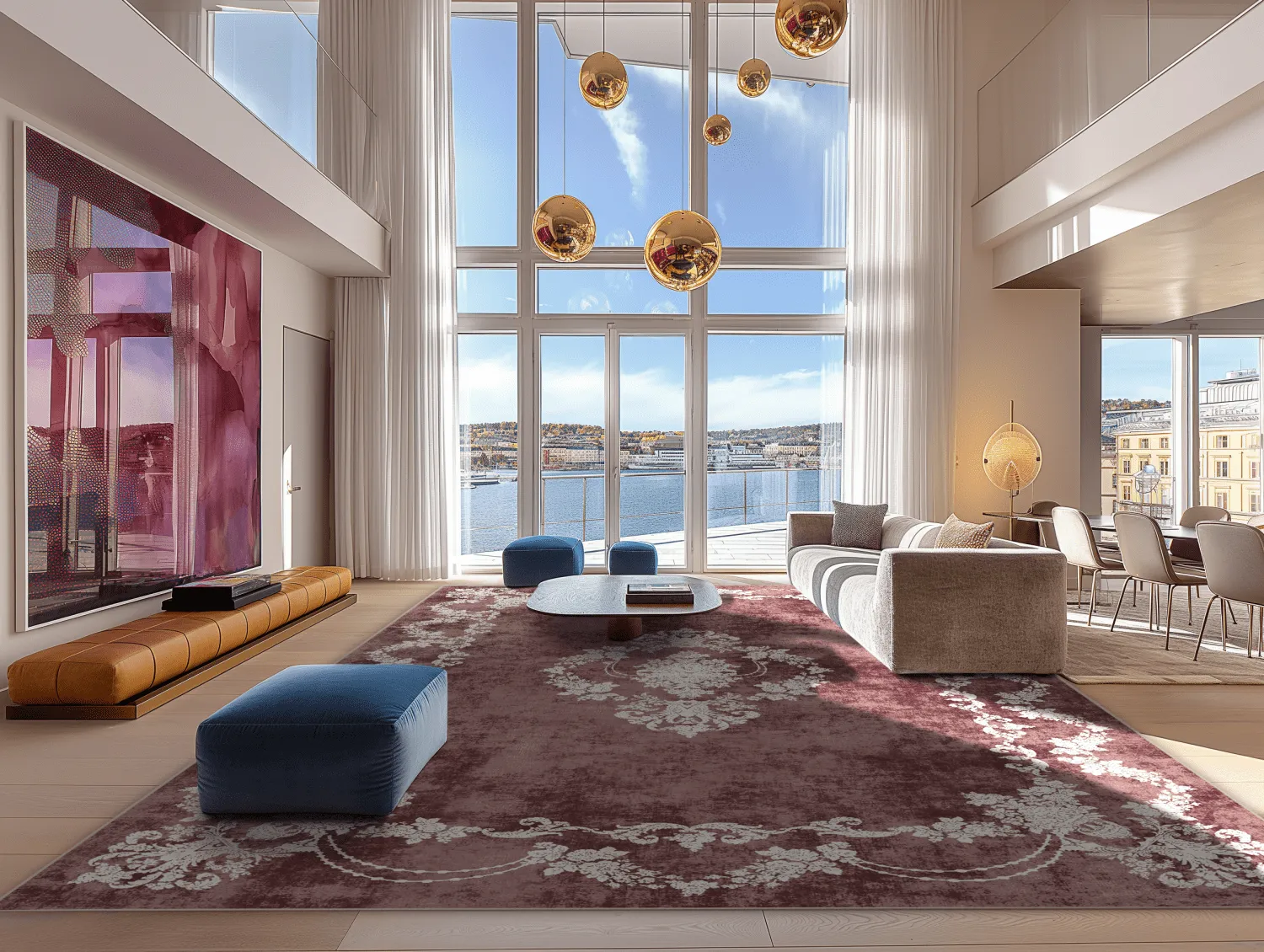 Tapete Wilton - Taknis (vermelho)