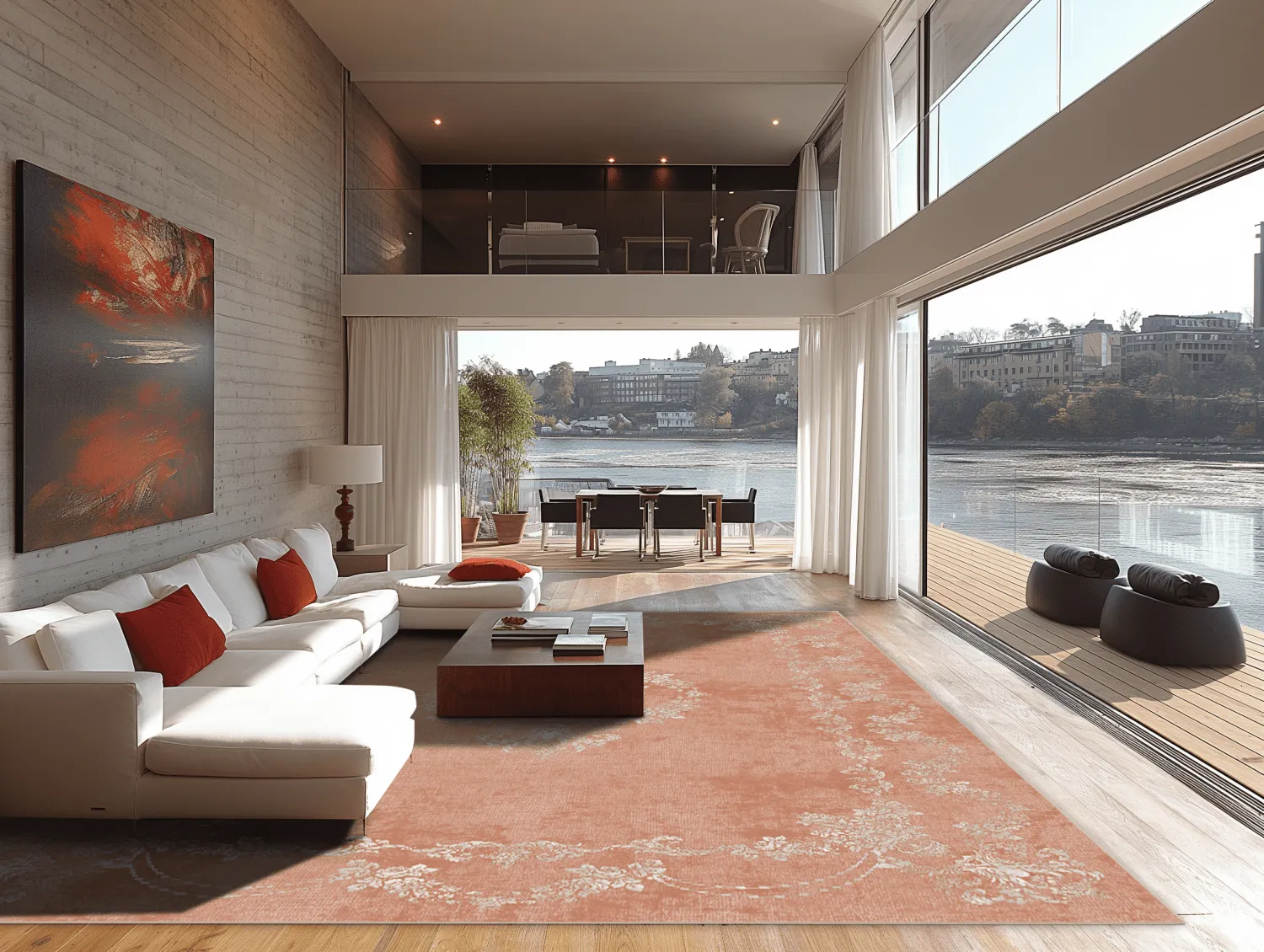 Tapete Wilton - Taknis (rosa)