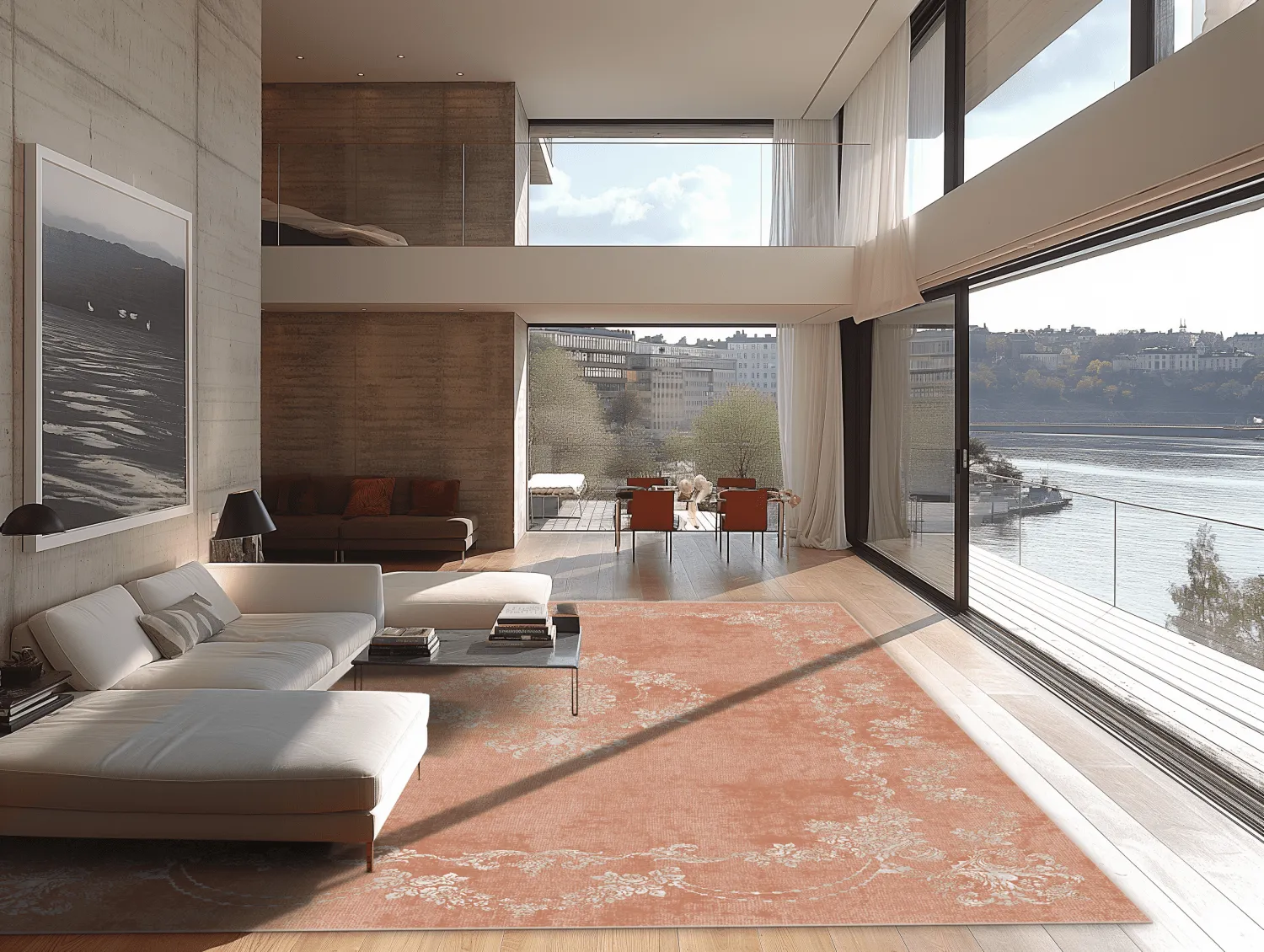 Tapete Wilton - Taknis (rosa)