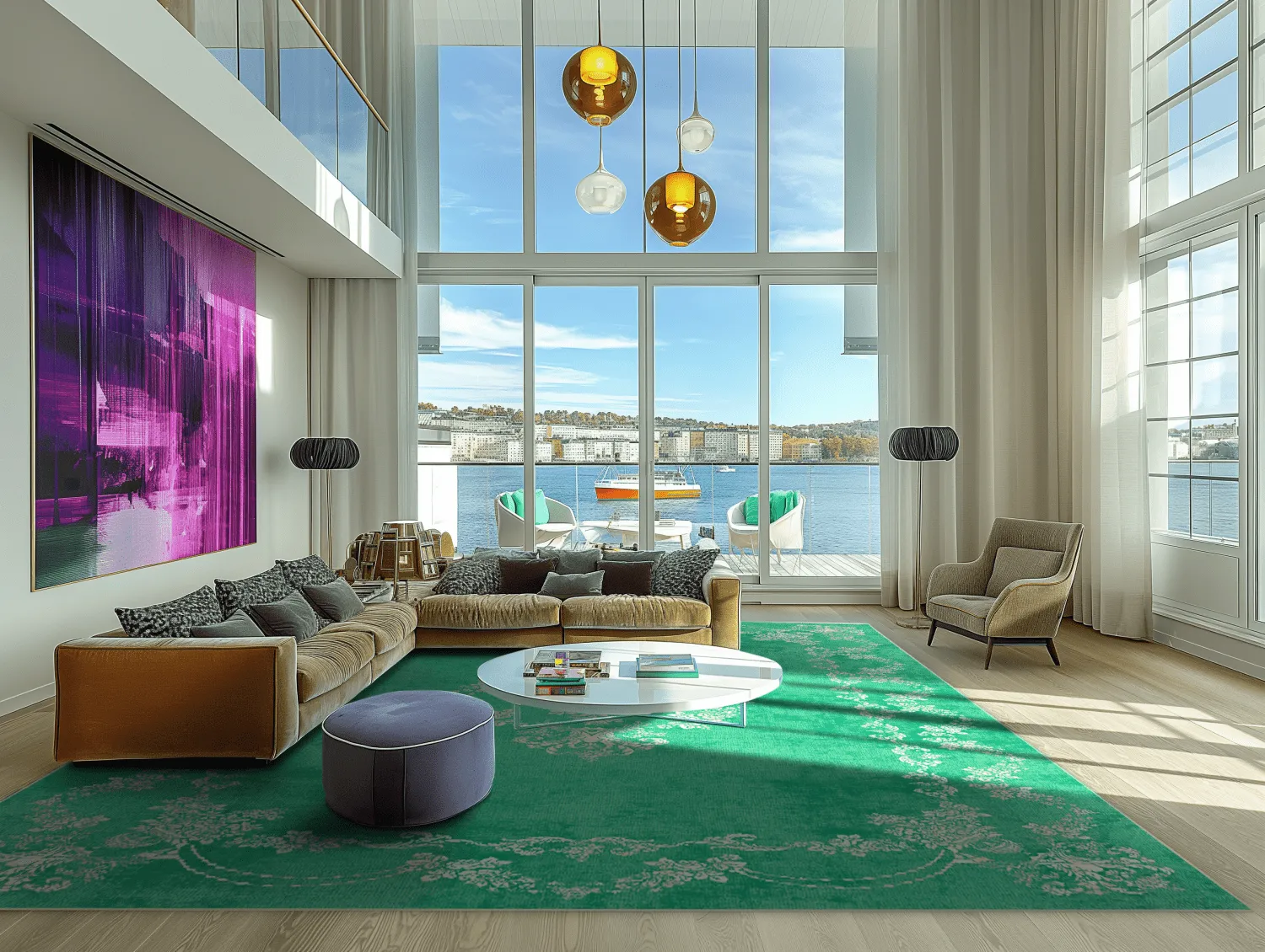 Tapete Wilton - Taknis (mintgrön)