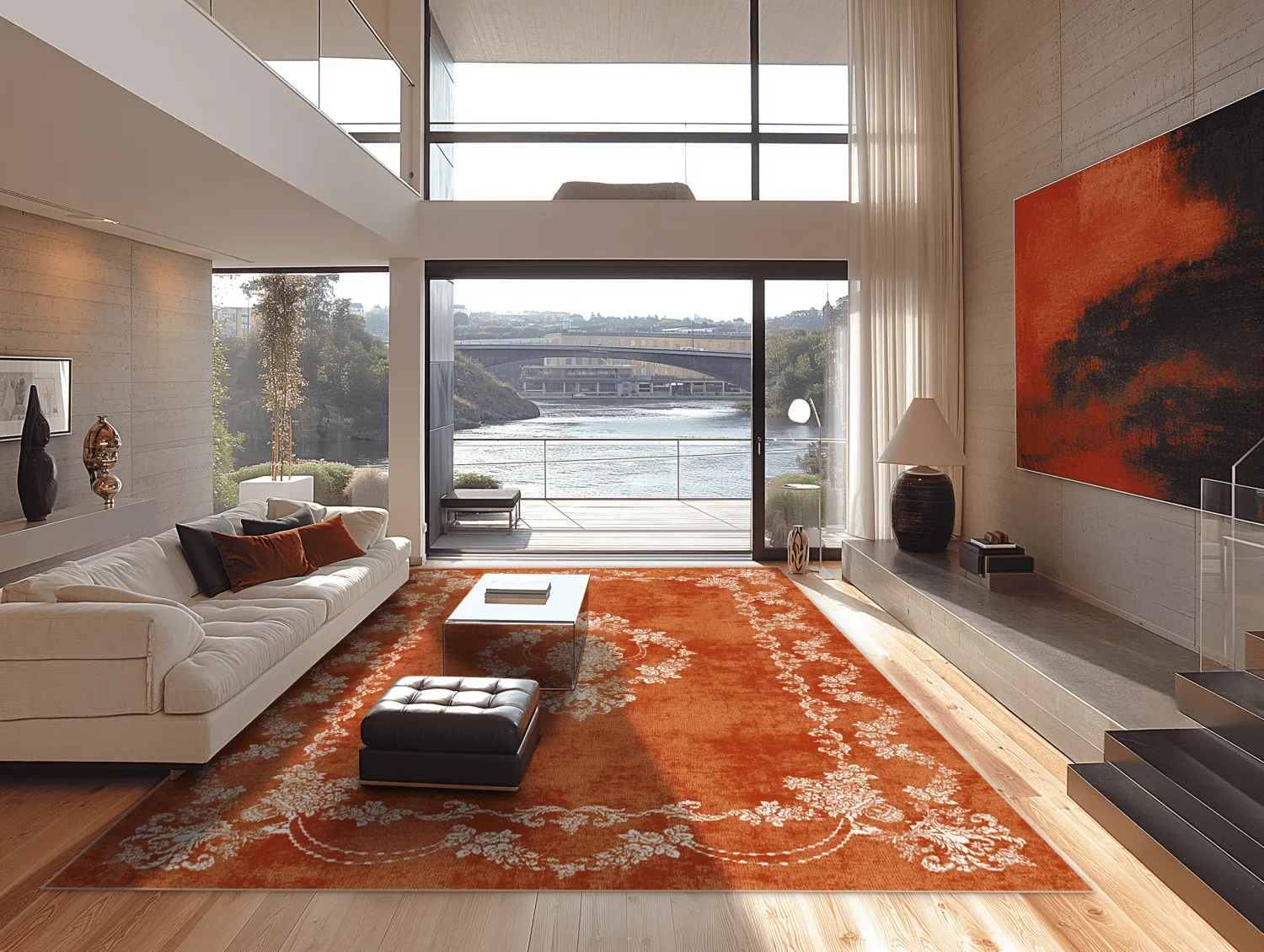 Tapete Wilton - Taknis (terracota)