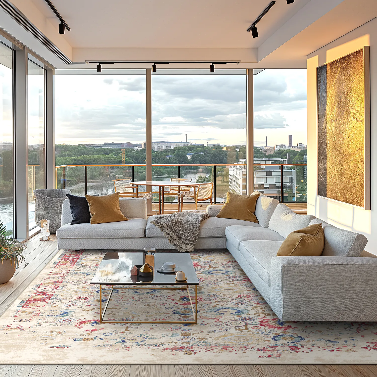 Tapete Wilton - Toujane (multicolorido)