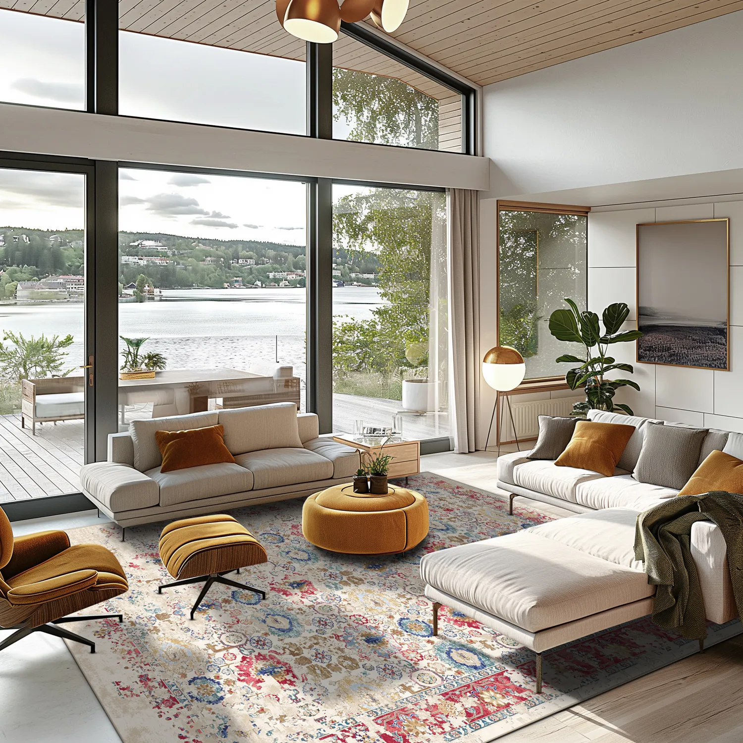 Tapete Wilton - Toujane (multicolorido)