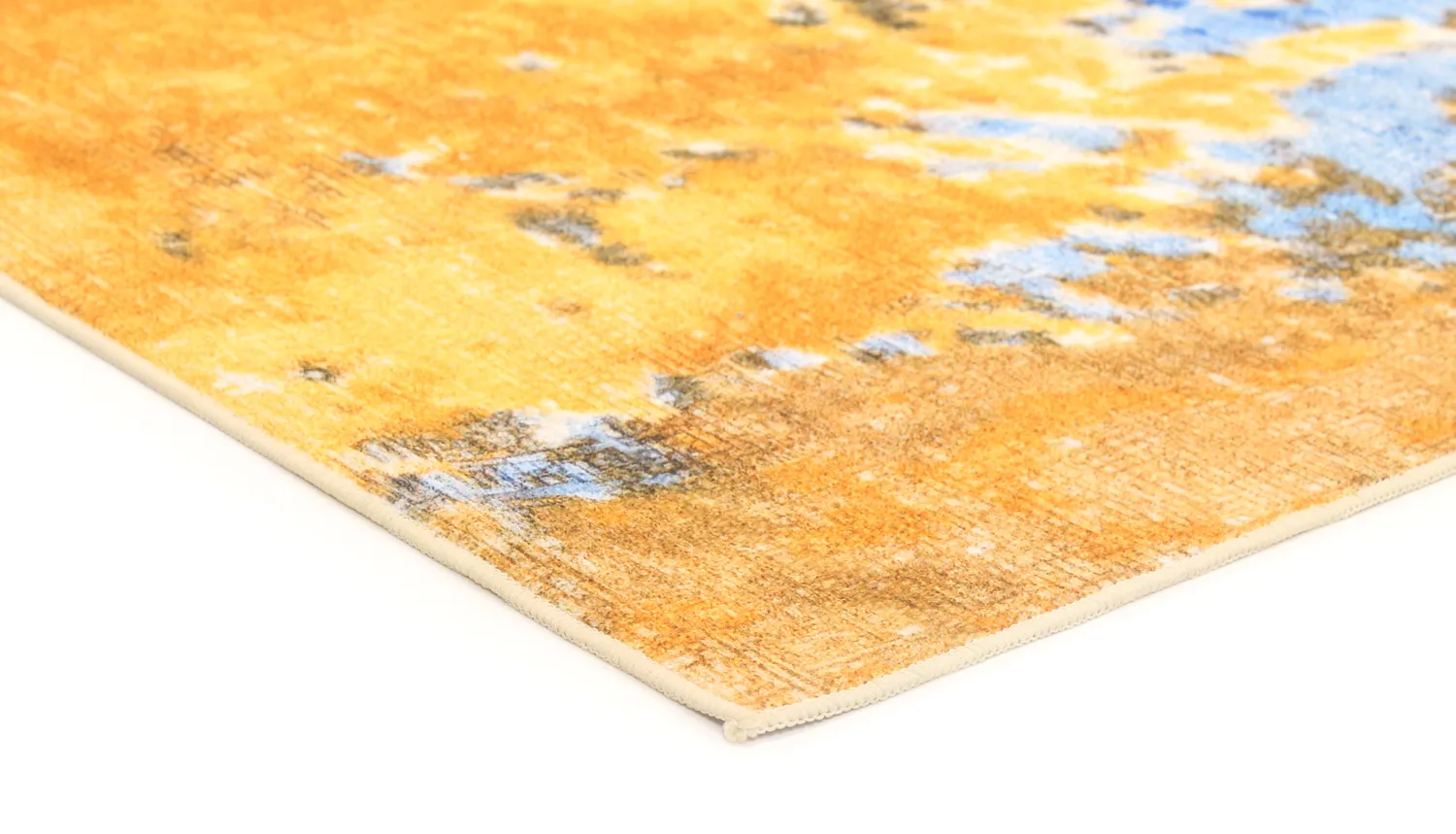 Tapete Wilton - Travale (azul/amarelo/multicolorido)