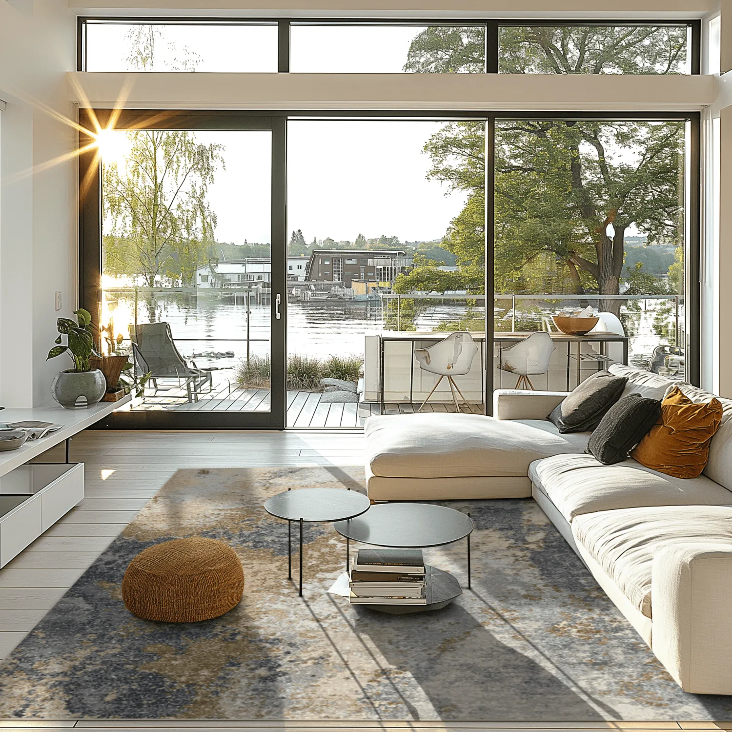 Tapete Wilton - Travale (cinza/multicolorido)