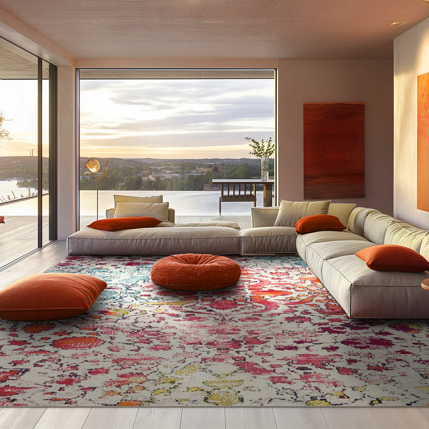 Tapete Wilton - Valldemossa (multicolorido)