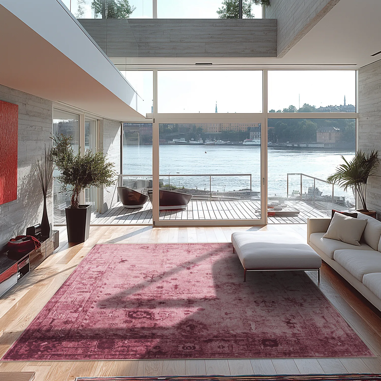 Tapete Wilton - Violetta (rosa)