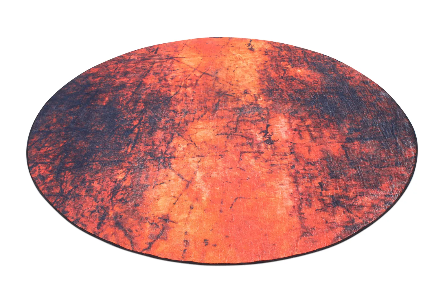 Tapete redondo - Wells (laranja)