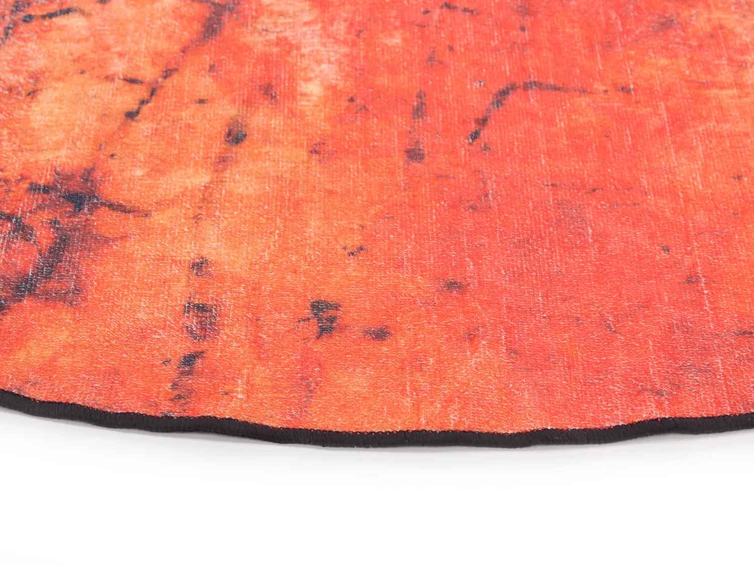 Tapete redondo - Wells (laranja)