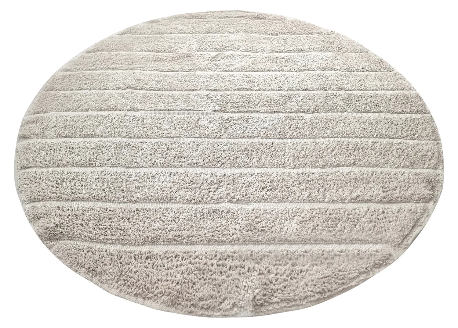 Tapete redondo - Willow Natural Cotton Shaggy (greige)