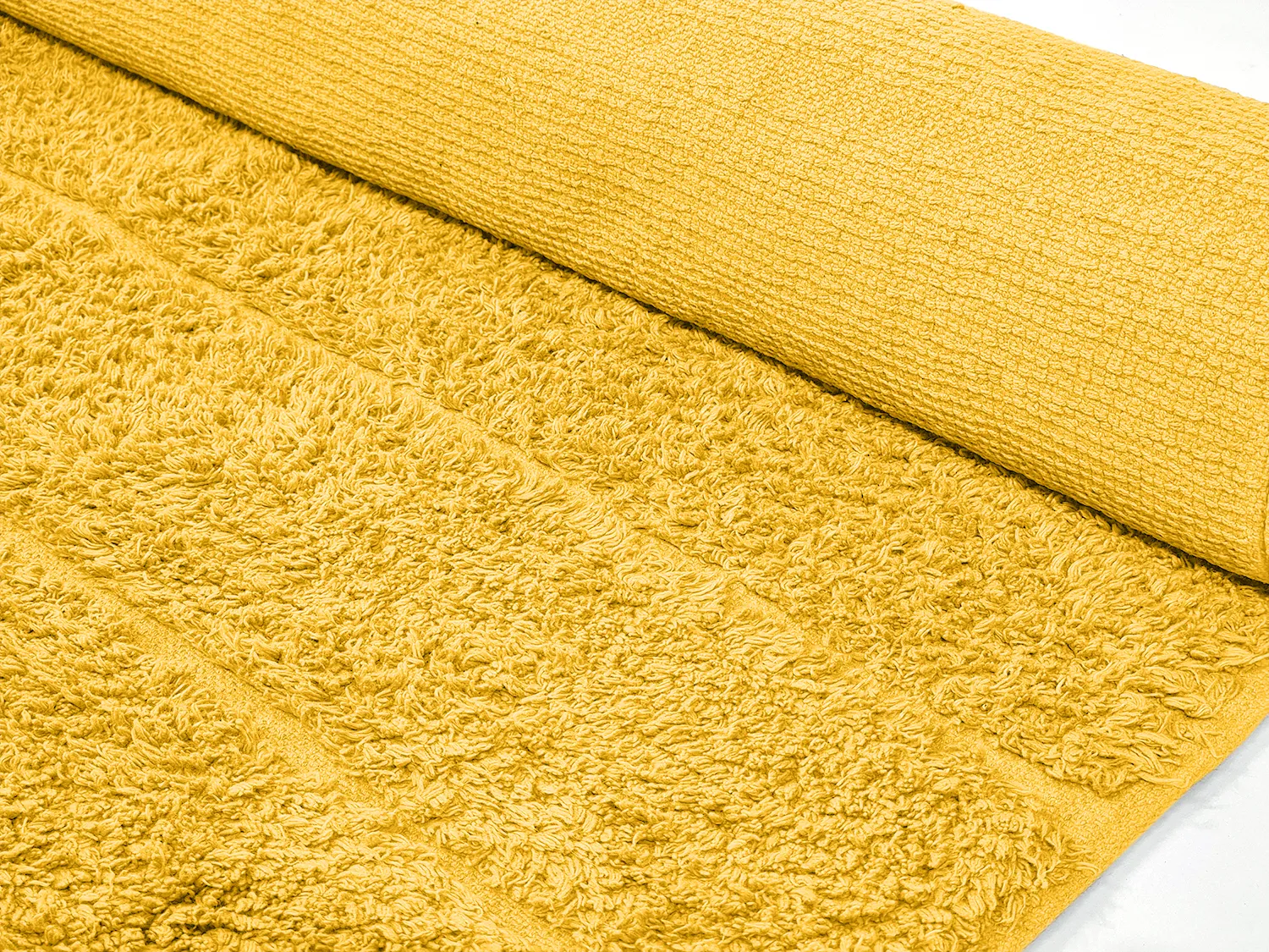 Tapetes felpudos - Willow Natural Cotton Shaggy (amarelo)