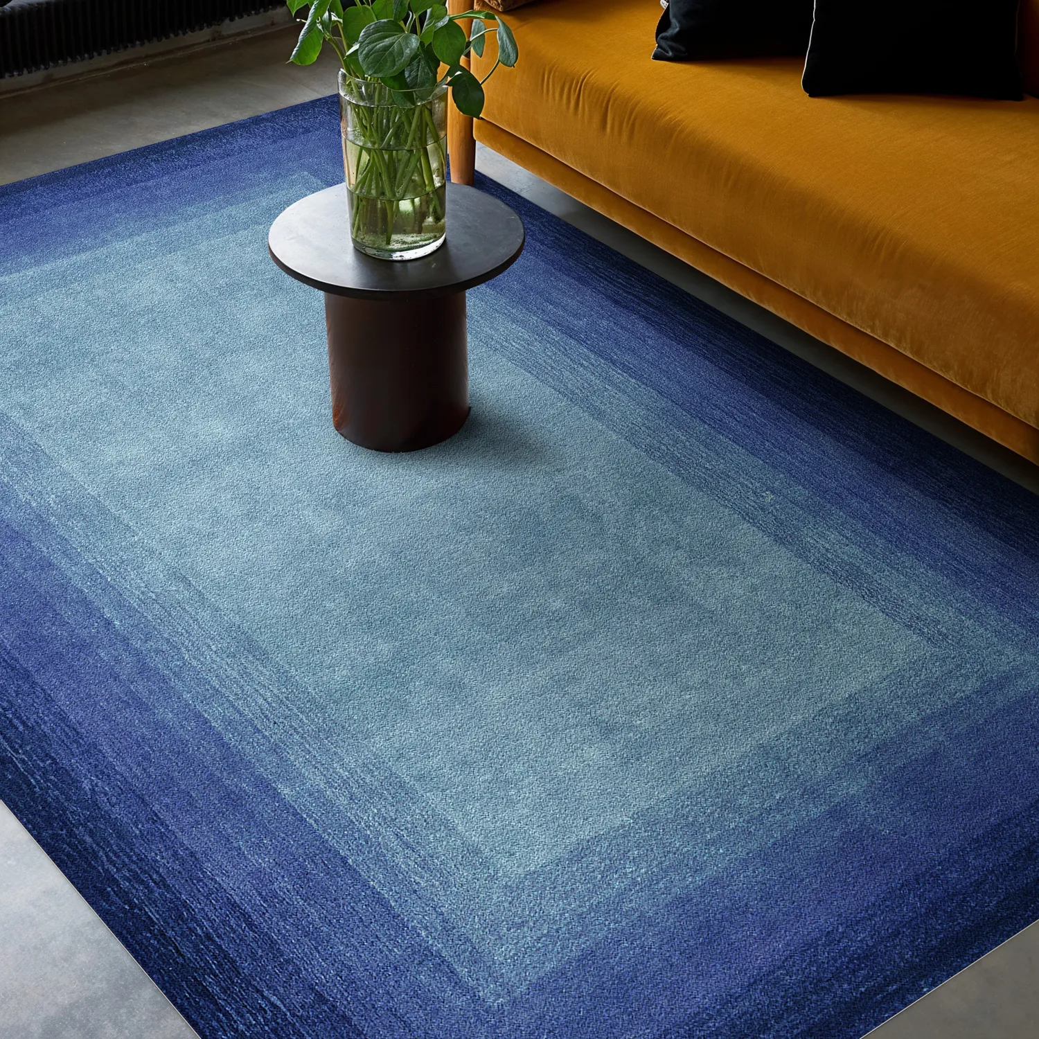 Tapete Wilton - Zina (azul)