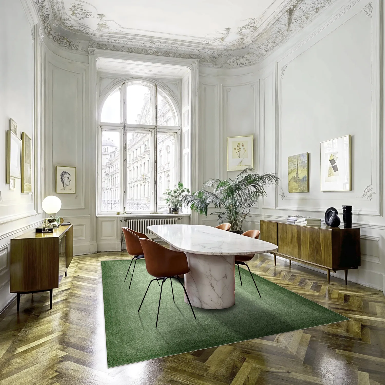 Tapete Wilton - Zina (verde)