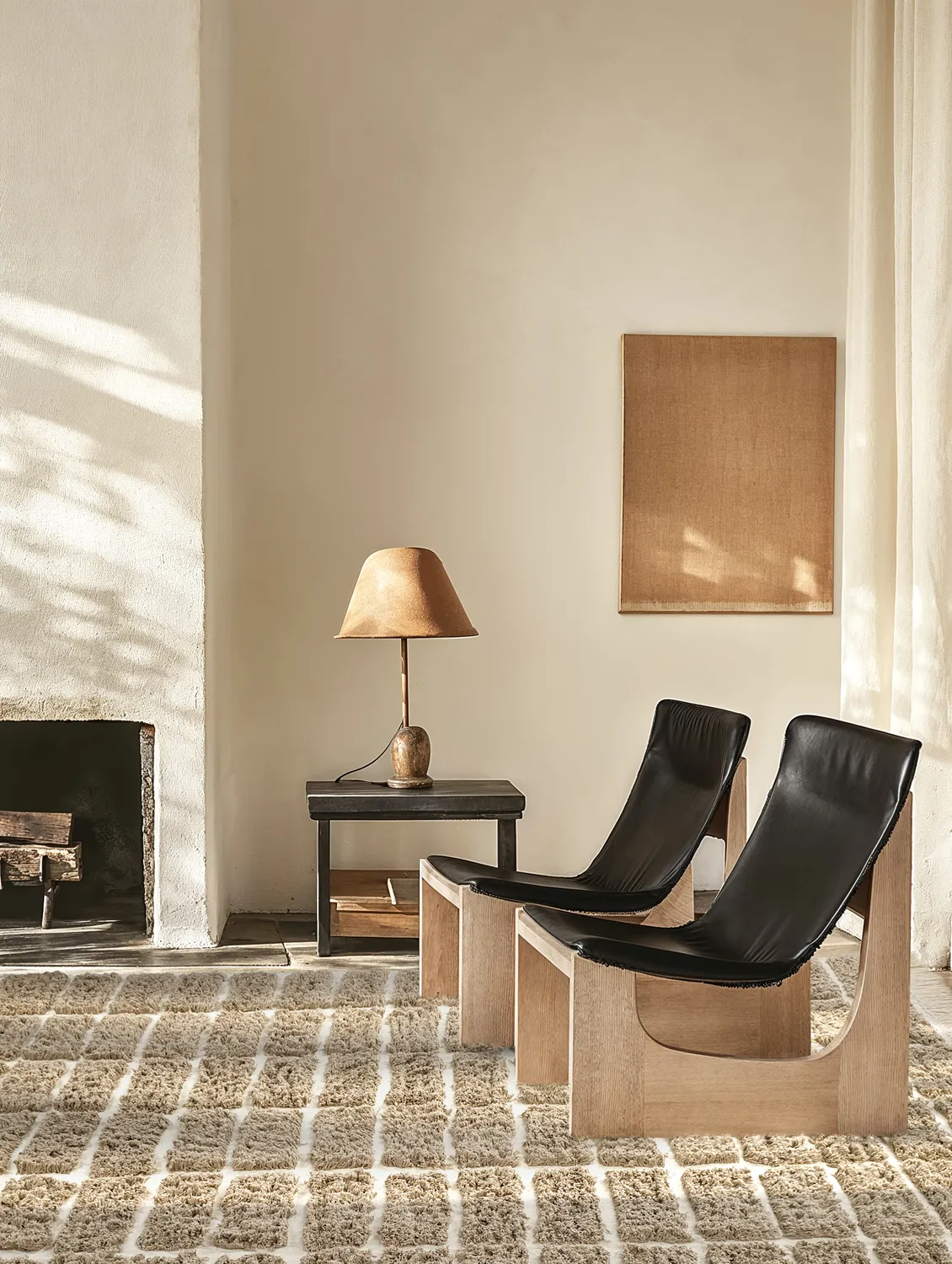 Tapetes felpudos - Zola Natural Cotton Shaggy (bege)