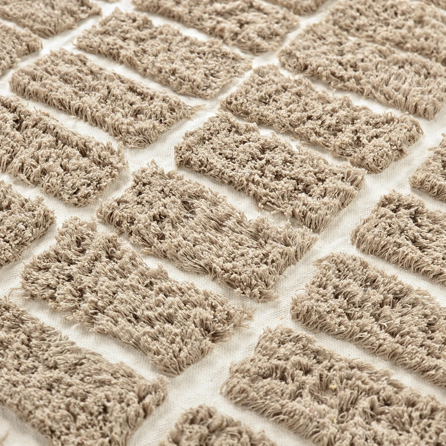 Tapetes felpudos - Zola Natural Cotton Shaggy (bege)