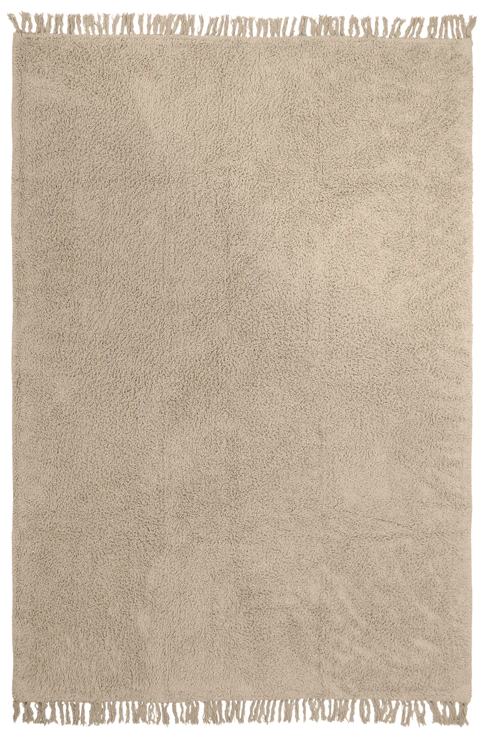 Tapetes felpudos - Alba Natural Cotton Shaggy (bege)