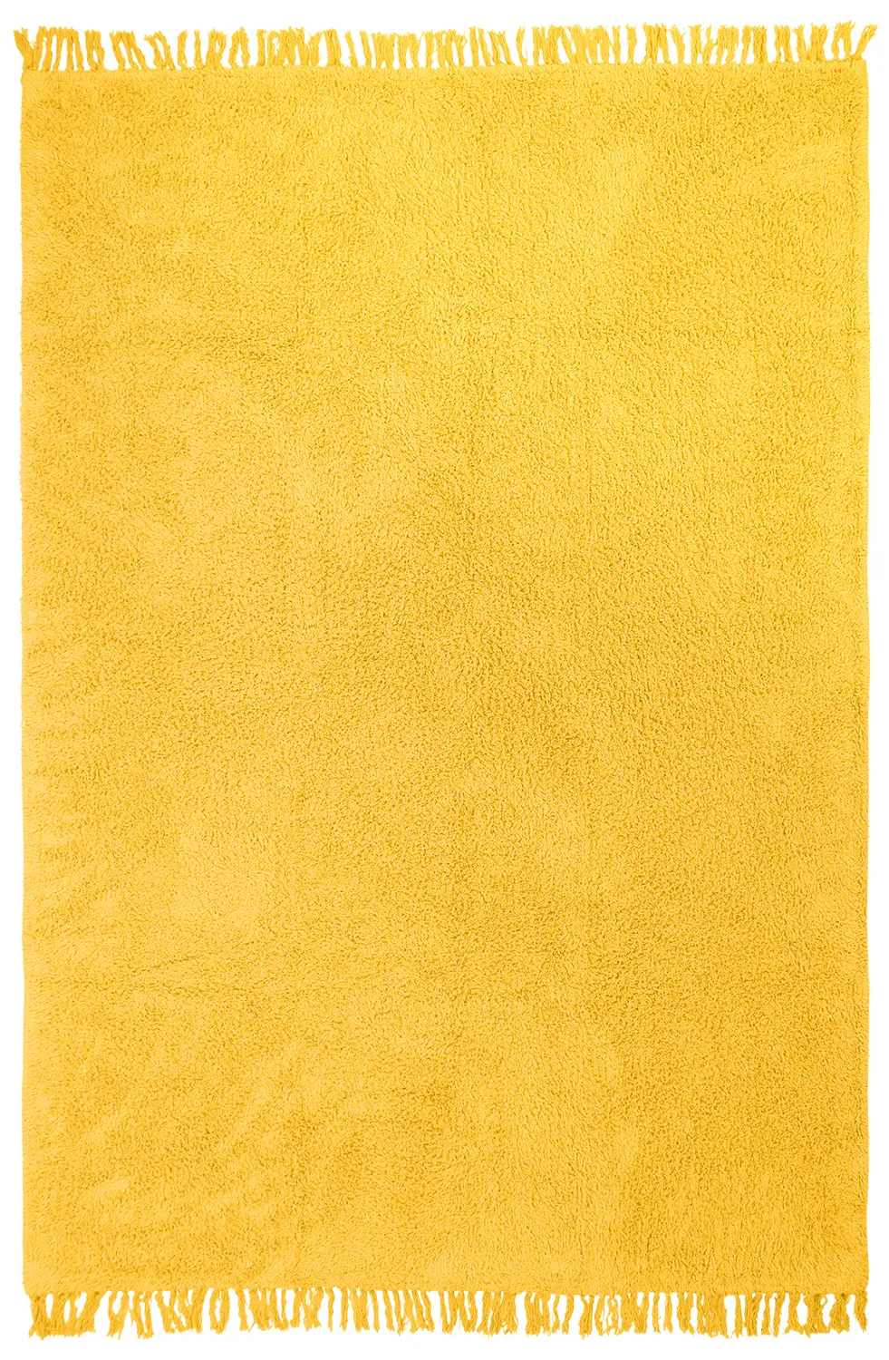 Tapetes felpudos - Alba Natural Cotton Shaggy (amarelo)