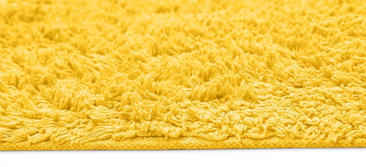 Tapetes felpudos - Alba Natural Cotton Shaggy (amarelo)