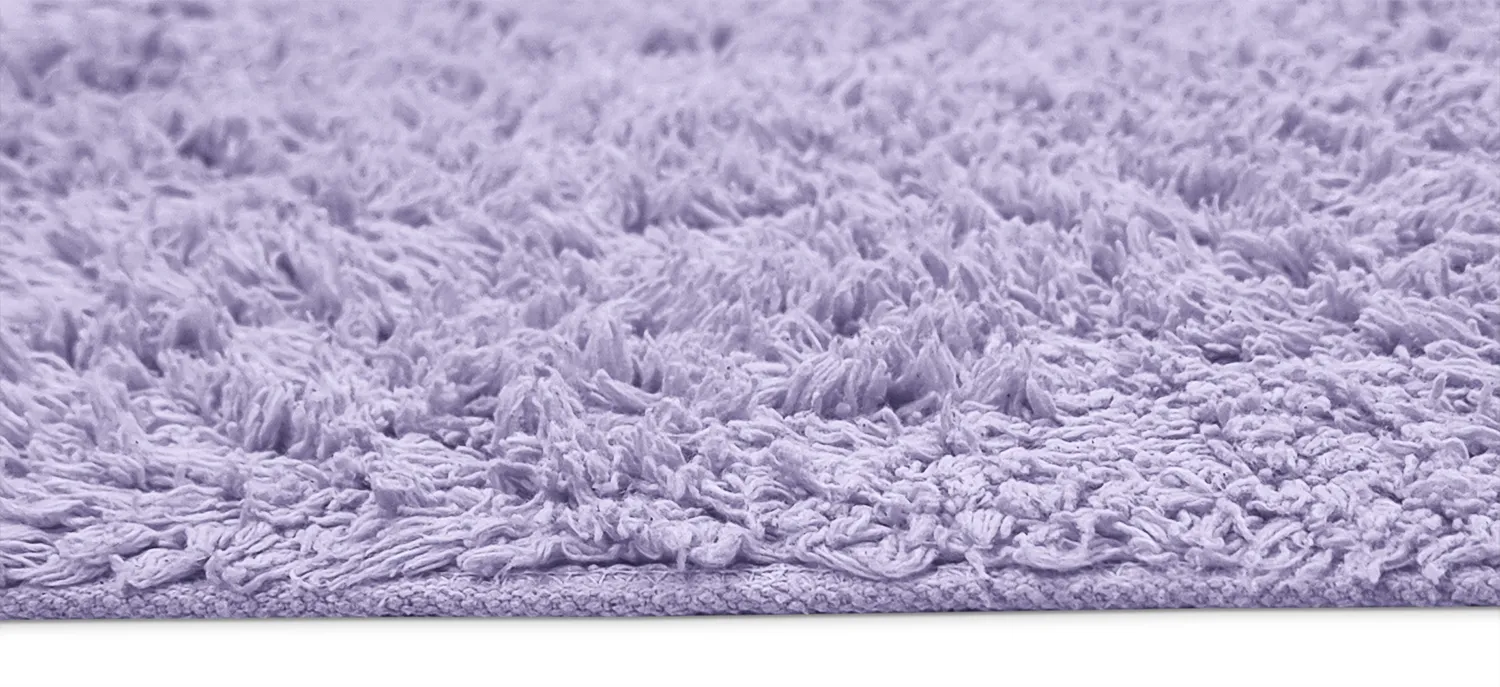 Tapetes felpudos - Alba Natural Cotton Shaggy (roxo)