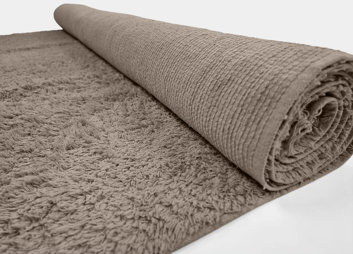 Tapetes felpudos - Alba Natural Cotton Shaggy (taupe)