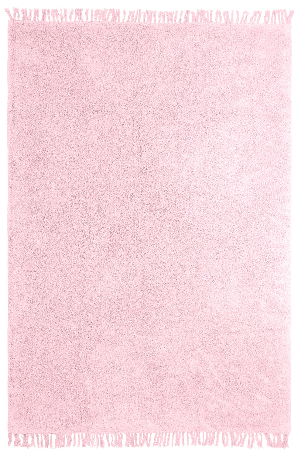 Tapetes felpudos - Alba Natural Cotton Shaggy (rosa claro)