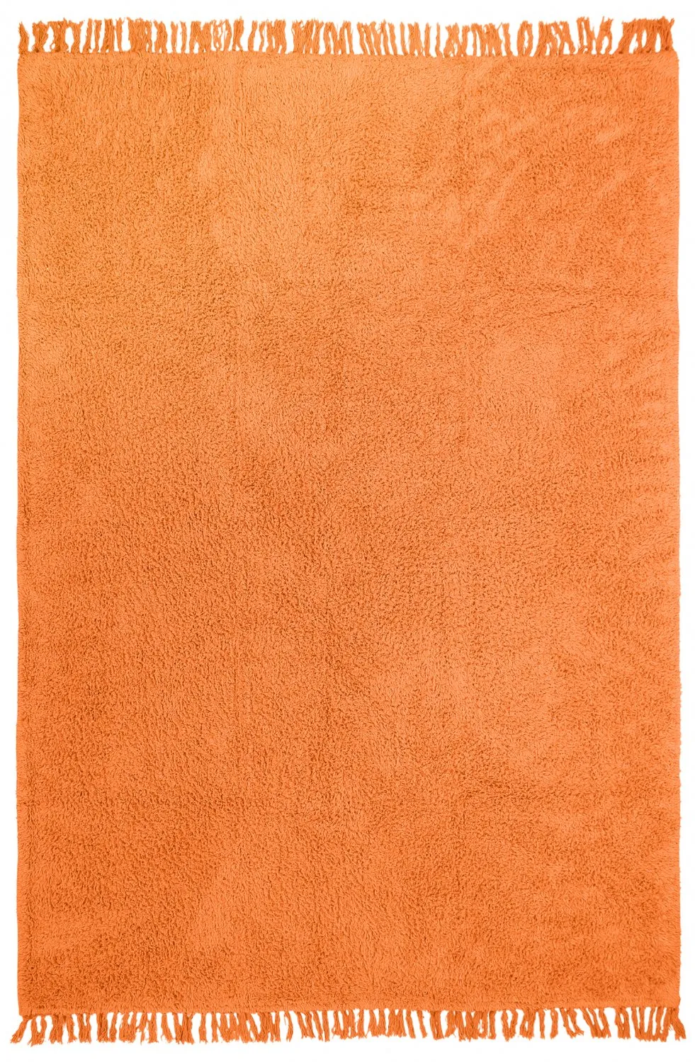 Tapetes felpudos - Alba Natural Cotton Shaggy (laranja)