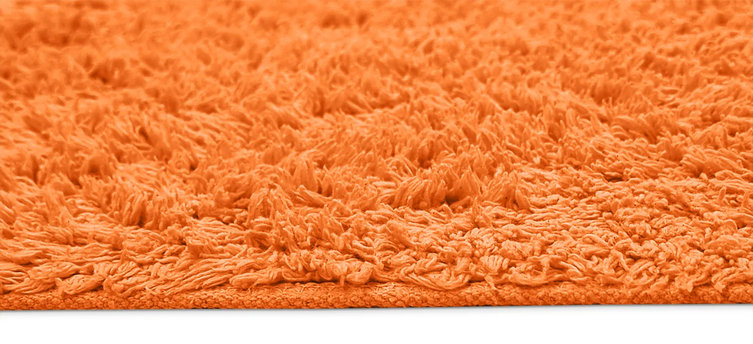 Tapetes felpudos - Alba Natural Cotton Shaggy (laranja)