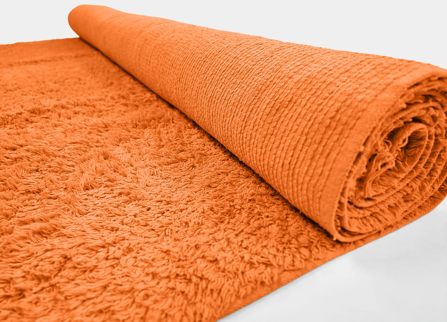 Tapetes felpudos - Alba Natural Cotton Shaggy (laranja)
