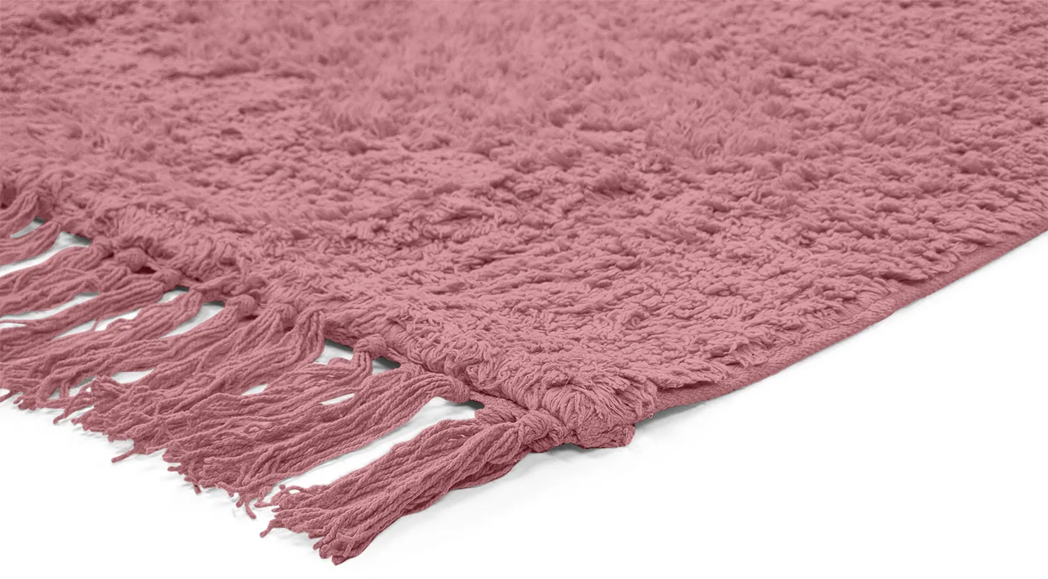 Tapetes felpudos - Alba Natural Cotton Shaggy (rosa)