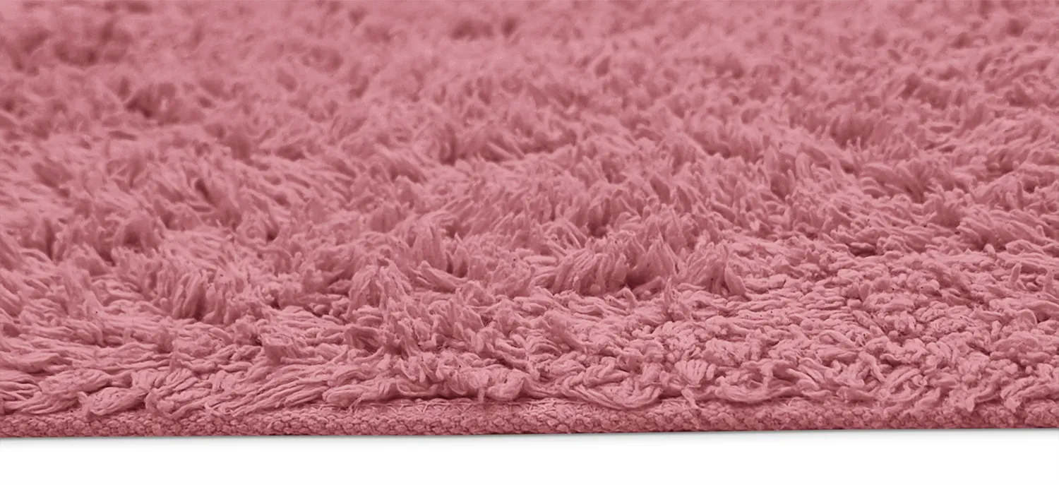 Tapetes felpudos - Alba Natural Cotton Shaggy (rosa)