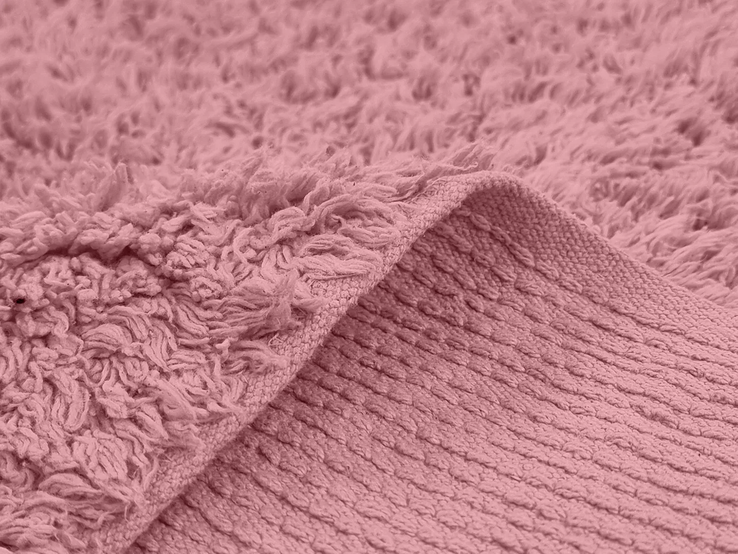 Tapetes felpudos - Alba Natural Cotton Shaggy (rosa)
