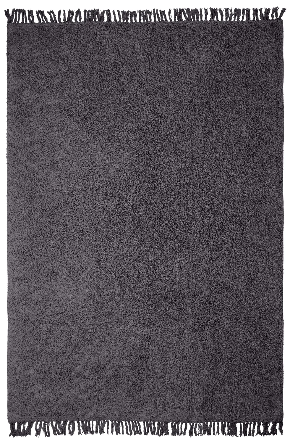 Tapetes felpudos - Alba Natural Cotton Shaggy (preto)