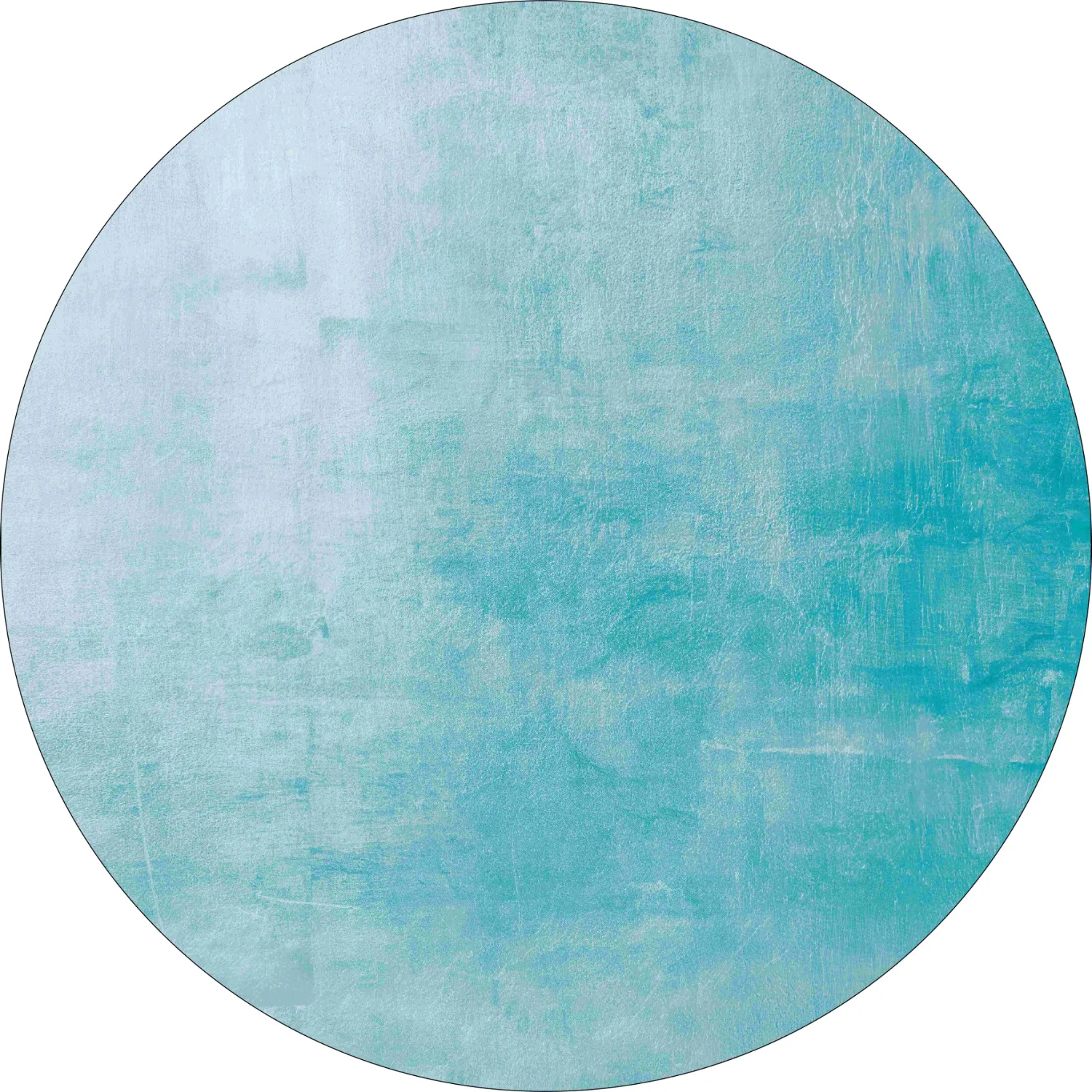 Tapete redondo - Artena (azul claro)