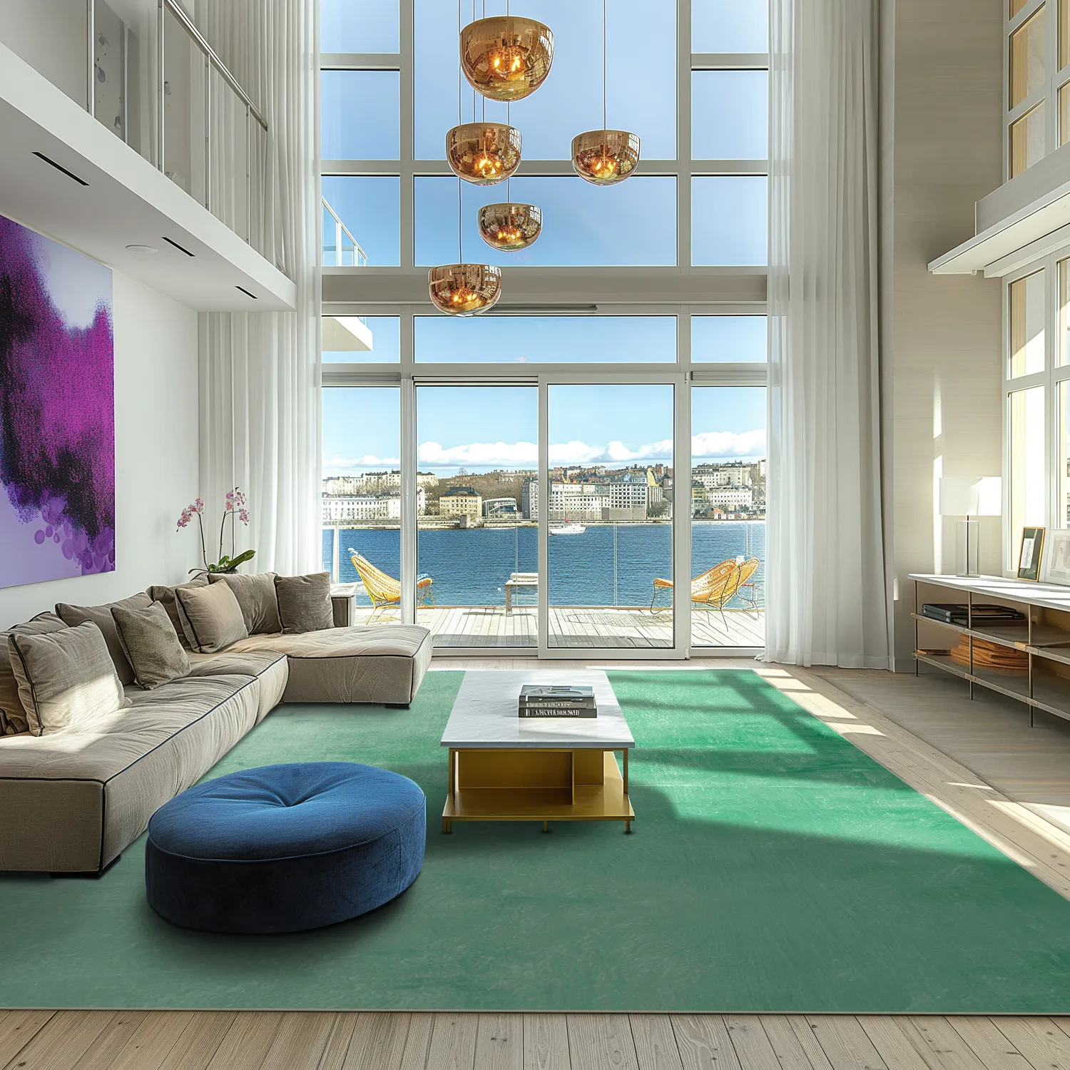 Tapete Wilton - Artena (verde claro)